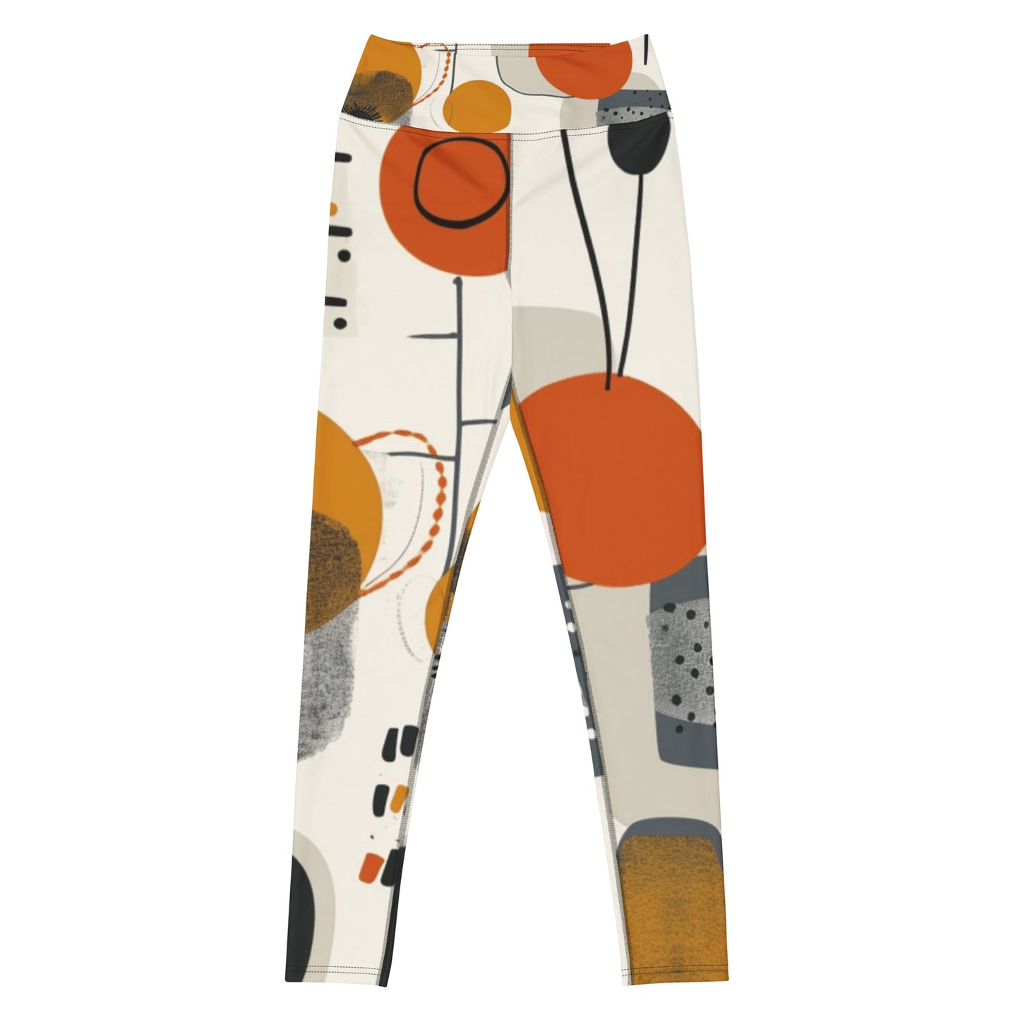 Abstract Modern Pattern Leggings | Vibrant & Stylish - RegSmegLifeLuxe Leggings