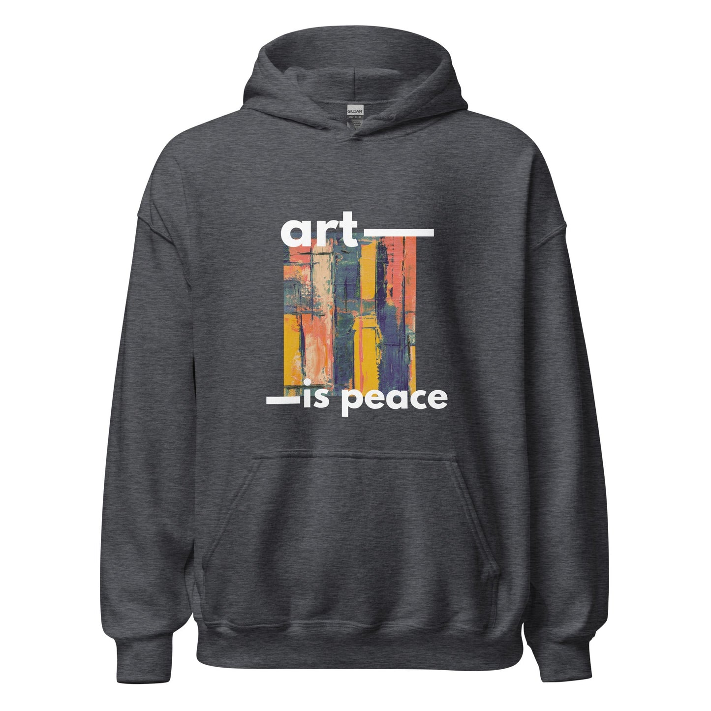 Art is Peace Hoodie - RegSmegLifeArtsy