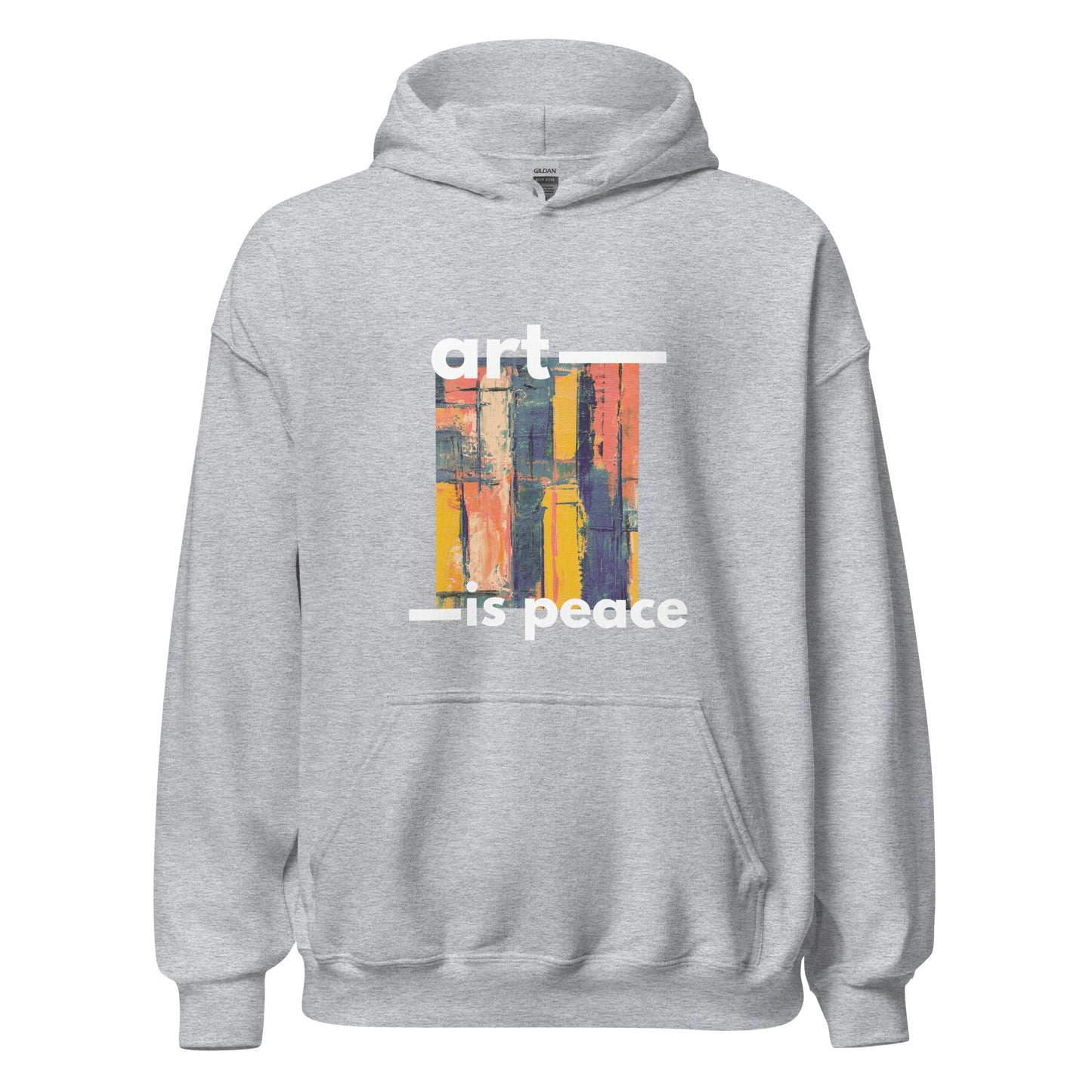 Art is Peace Hoodie - RegSmegLifeArtsy