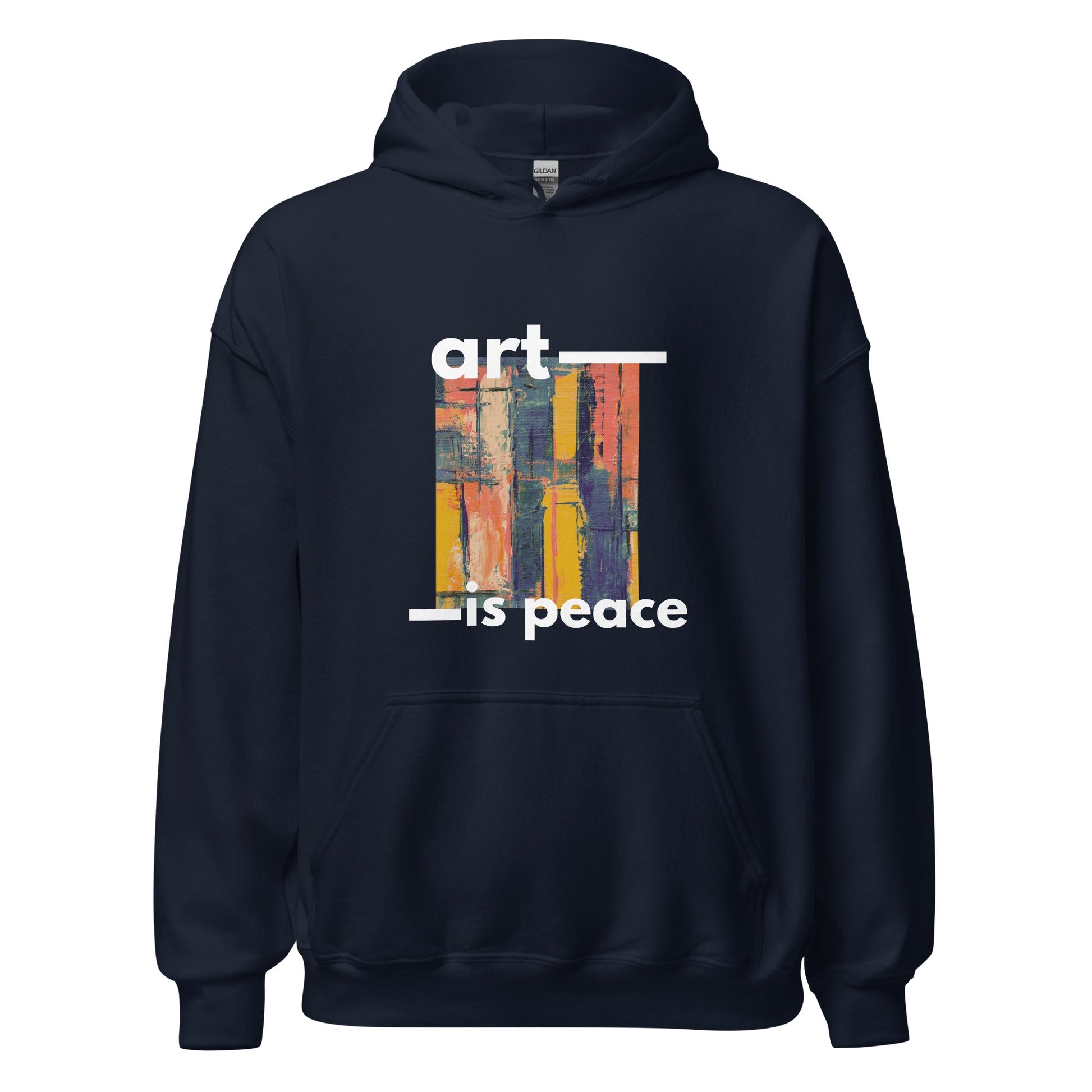 Art is Peace Hoodie - RegSmegLifeArtsy