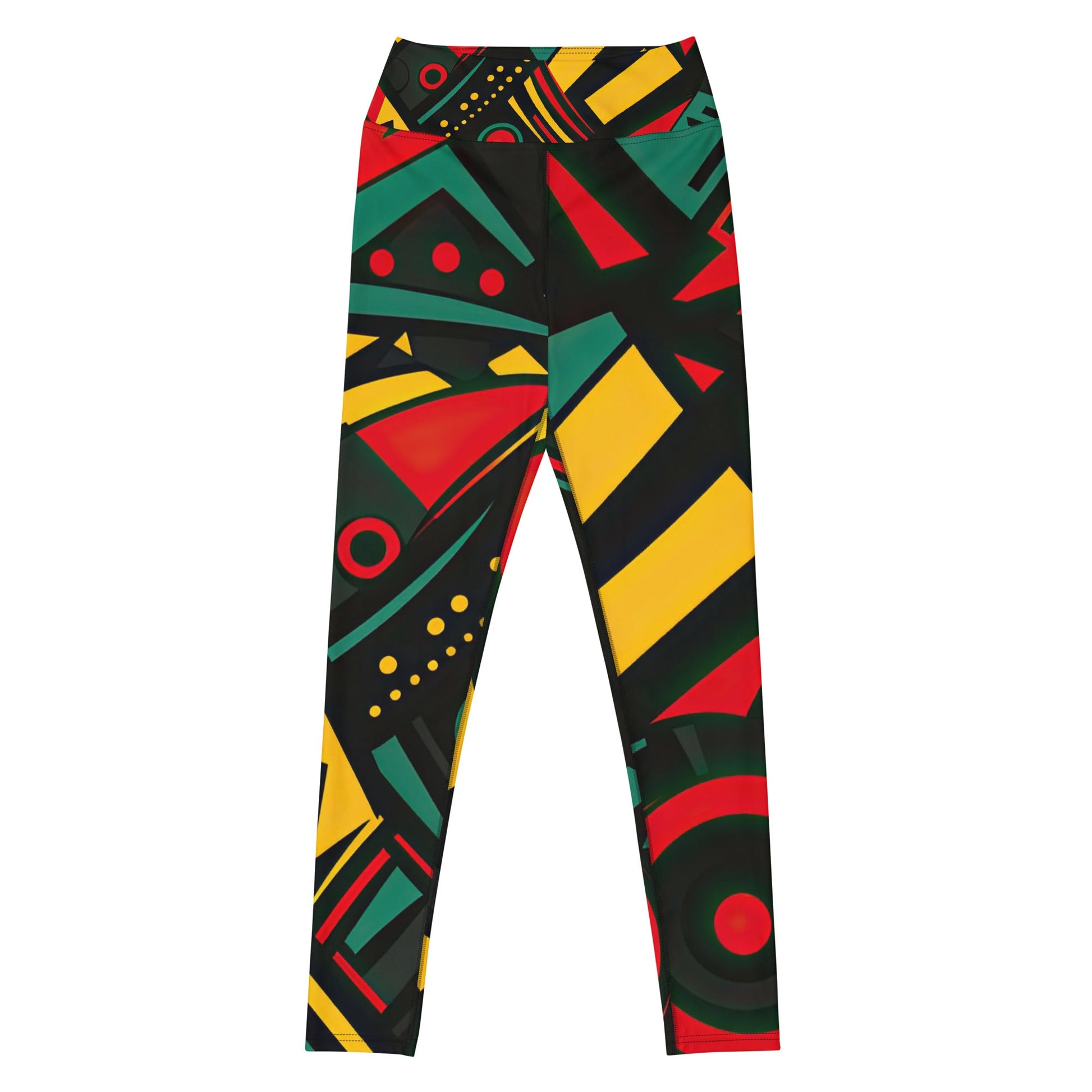 Bold Tribal Print Leggings | Vibrant & Comfortable - RegSmegLifeLuxe Leggings