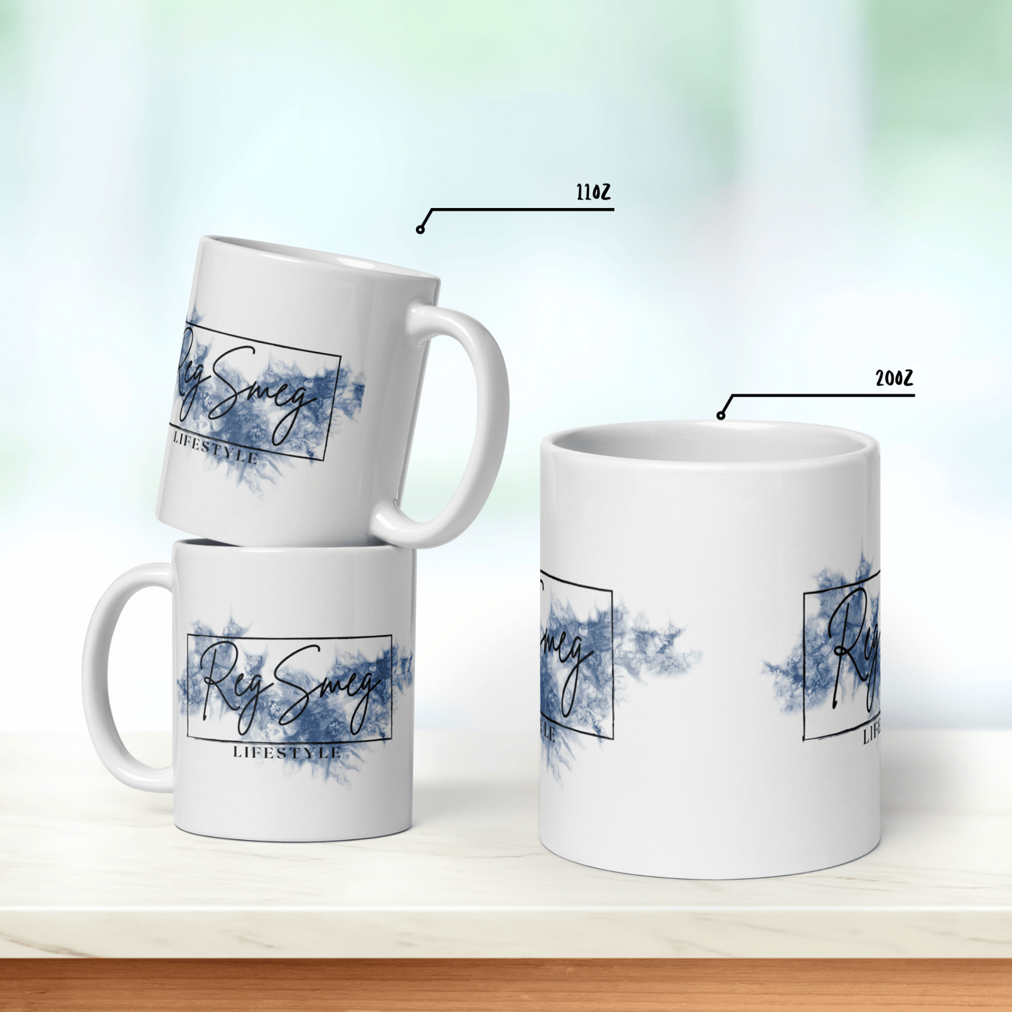 Brand Logo Mug - RegSmegLifeMerch