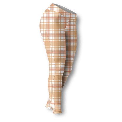 Country Chic Plaid Leggings - RegSmegLifeAll - Over Leggings