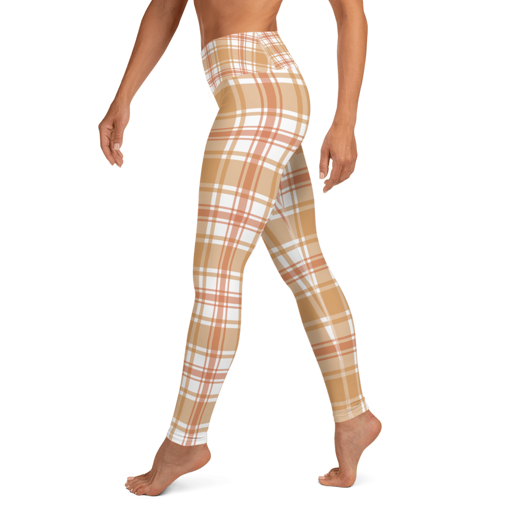 Country Chic Plaid Leggings - RegSmegLifeAll - Over Leggings