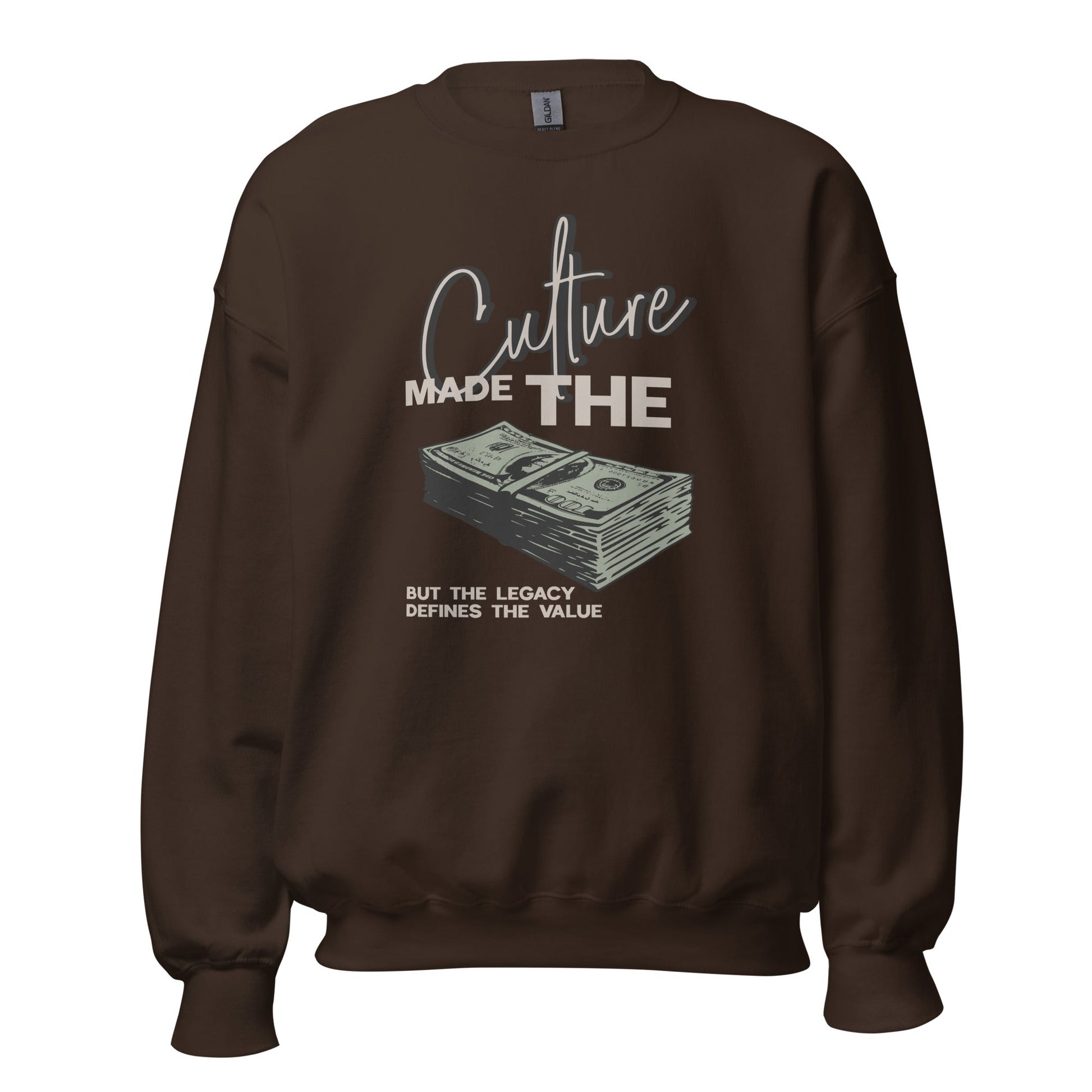 Culture Meets Legacy Sweatshirt – Motivational Streetwear - RegSmegLifeVibes Sweatshirt
