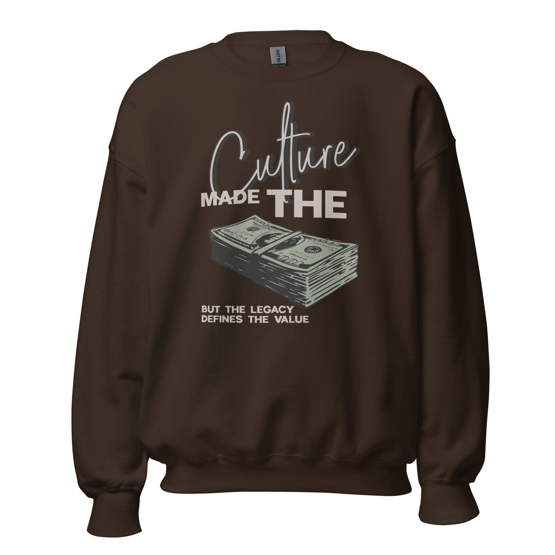 Culture Meets Legacy Sweatshirt – Motivational Streetwear - RegSmegLifeVibes Sweatshirt