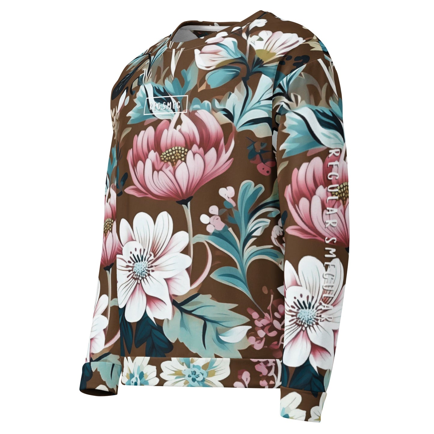 Floral Crewneck Sweatshirt | Reg Smeg & Regular Smegular Print - RegSmegLifeFloral