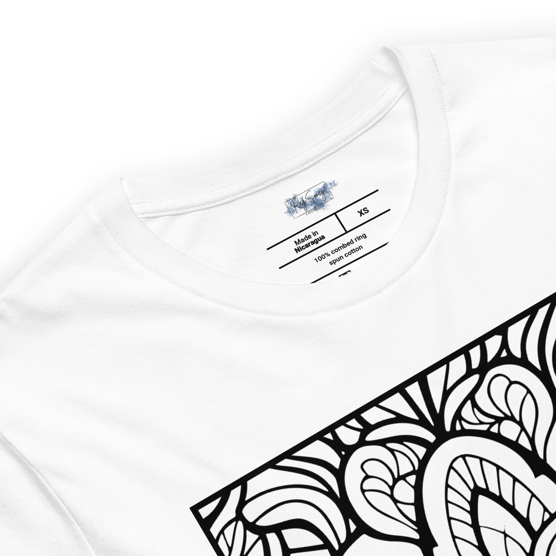 Floral Mandala "Color Me" Tee - RegSmegLifeColor Me