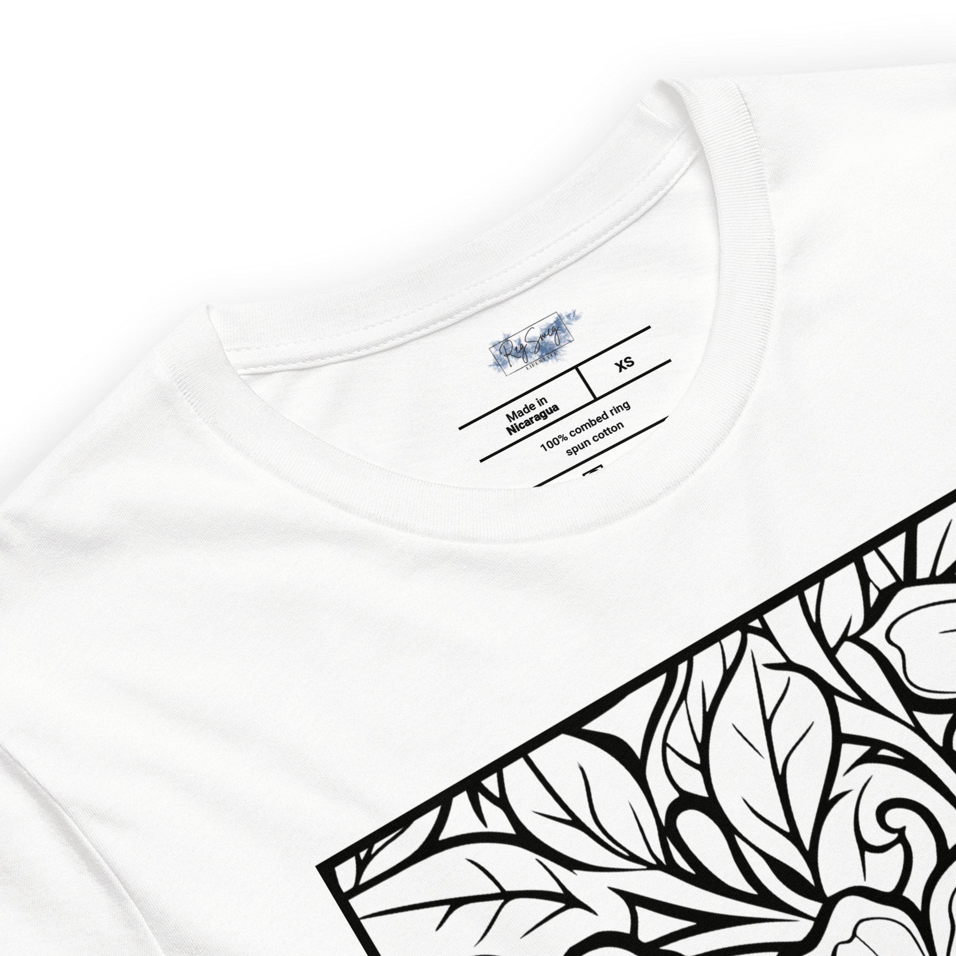 Floral Mandala "Color Me" Tee - RegSmegLifeColor Me