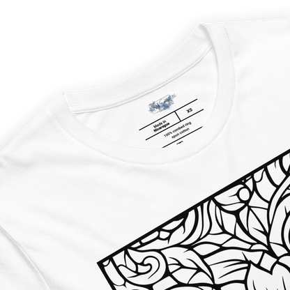 Floral Mandala "Color Me" Tee - RegSmegLifeColor Me