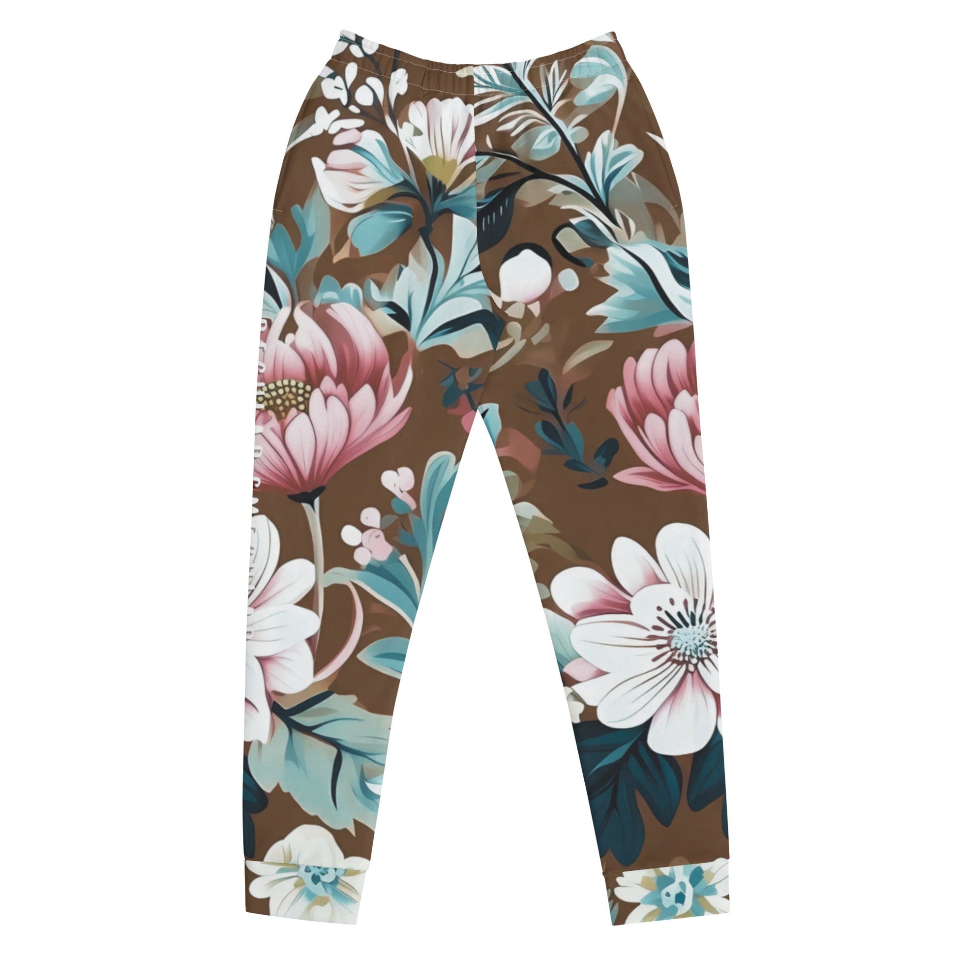 Floral Women's Joggers | Regular Smegular Right Leg Print - RegSmegLifeFloral