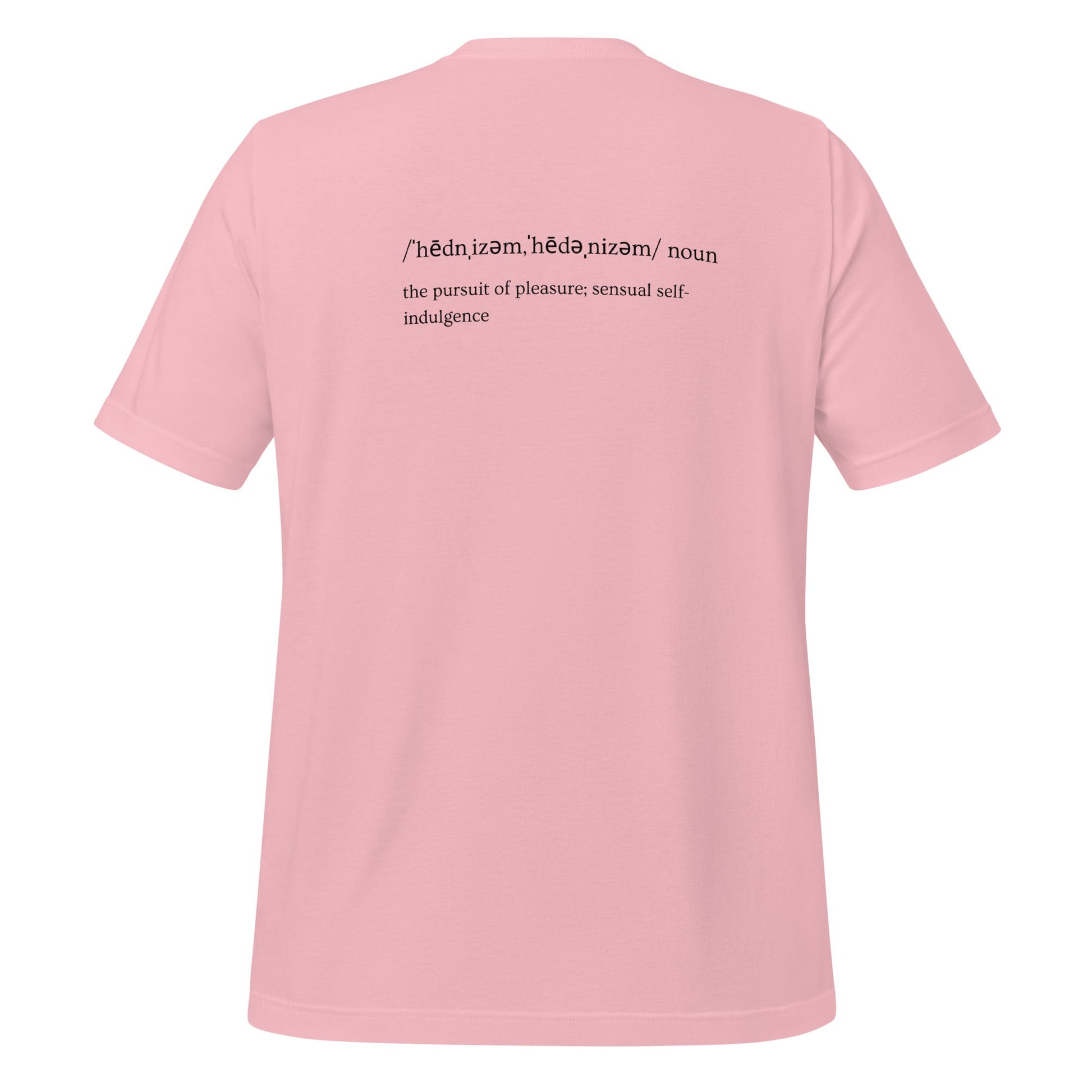 Hedonism Definition Tee - RegSmegLifeMotivation