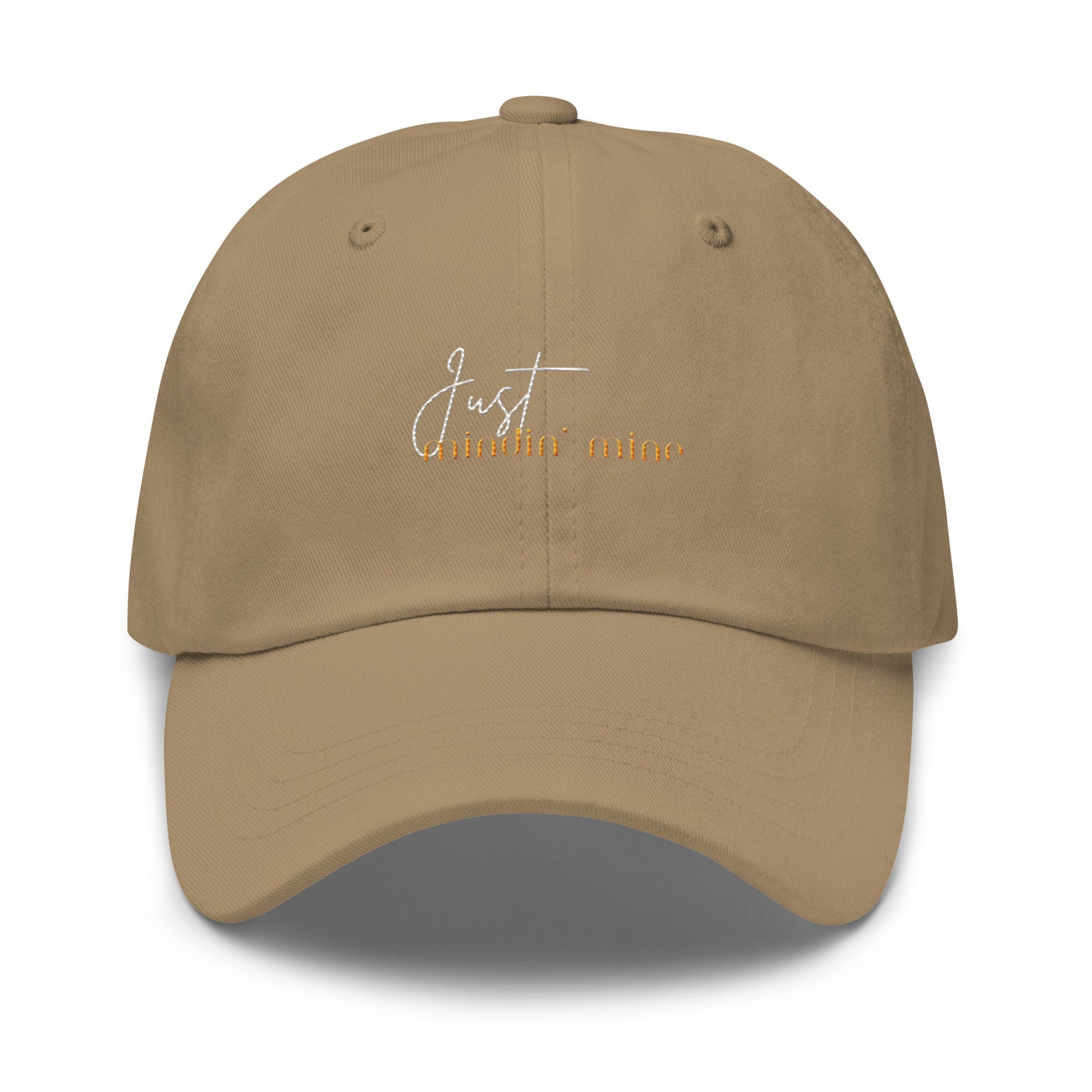 Just Mindin' Mine Dad Hat - RegSmegLifeFunny/Trendy