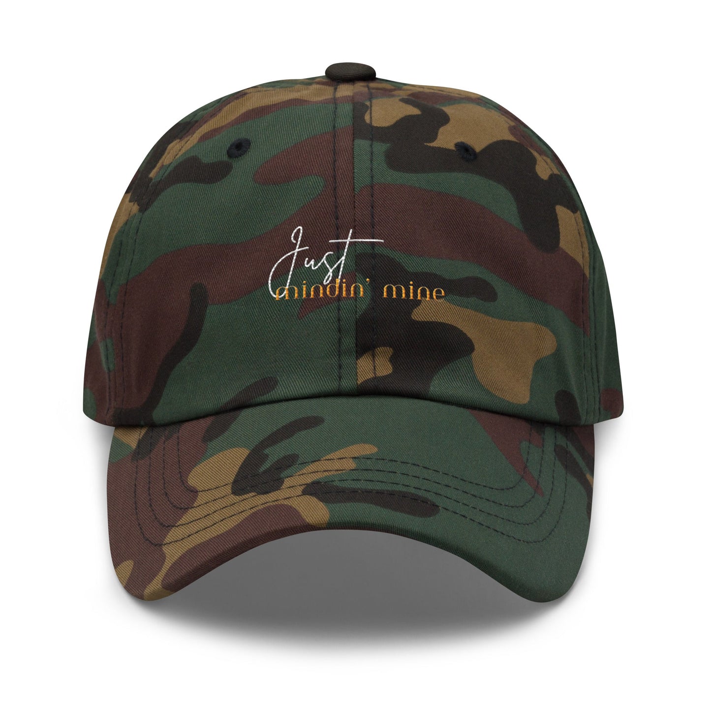 Just Mindin' Mine Dad Hat - RegSmegLifeFunny/Trendy