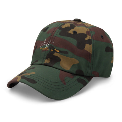 Just Mindin' Mine Dad Hat - RegSmegLifeFunny/Trendy