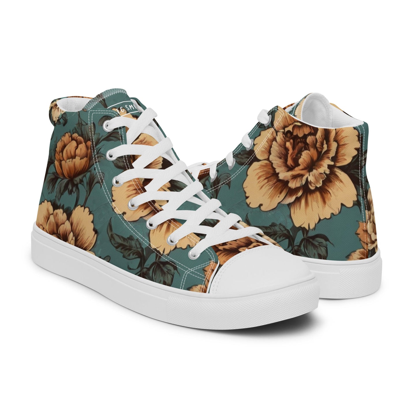 Men’s High Top Canvas Florral II - RegSmegLifeMen Shoes