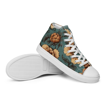 Men’s High Top Canvas Florral II - RegSmegLifeMen Shoes