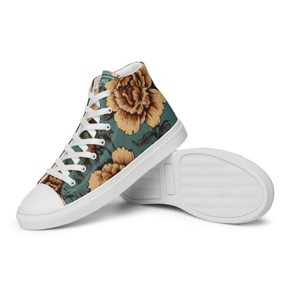 Men’s High Top Canvas Florral II - RegSmegLifeMen Shoes