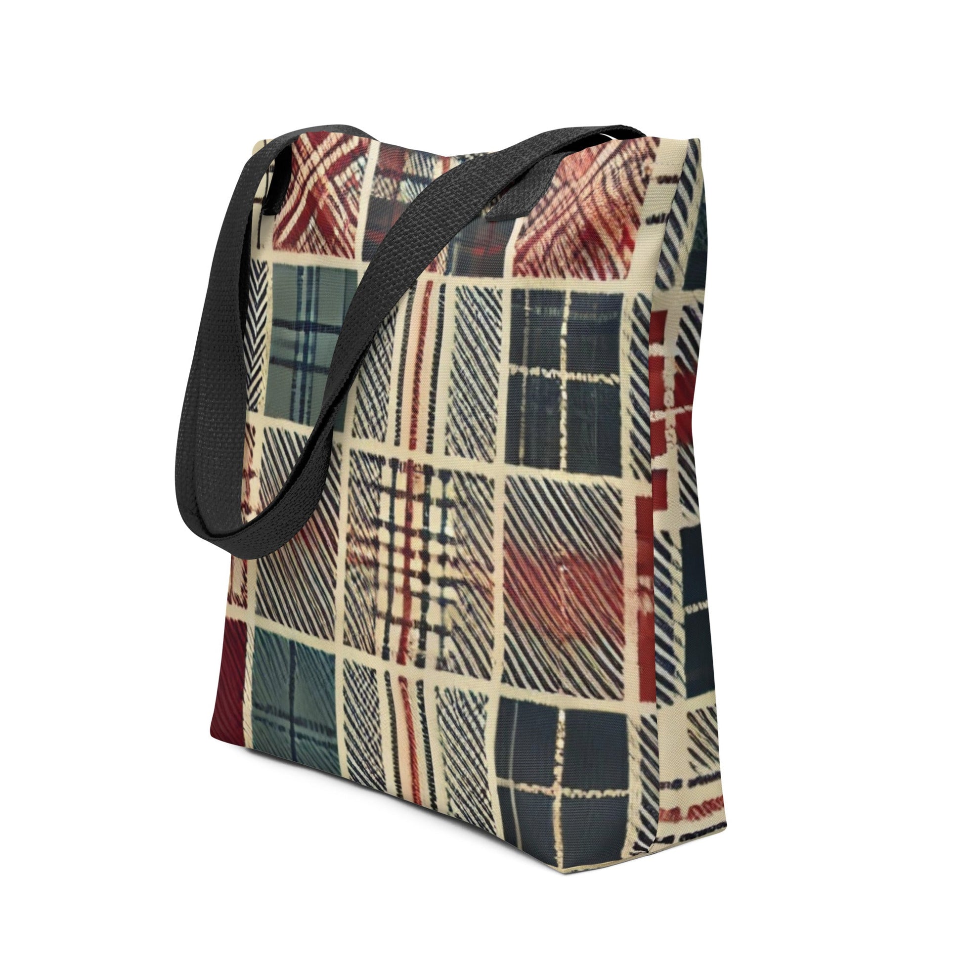 Plaid Multi - Function Tote Bag | Stylish & Versatile Carryall - RegSmegLife