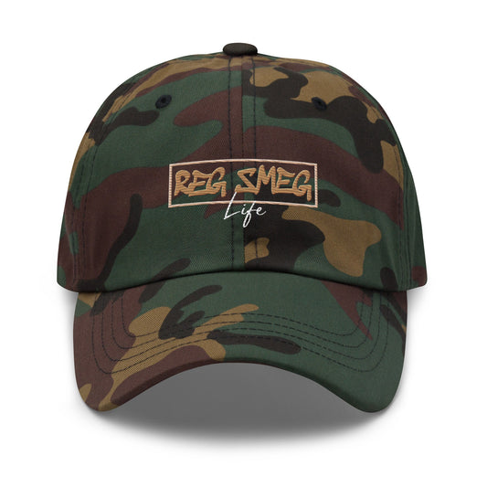 Reg Smeg Dad Hat - Camo - RegSmegLifePatterns