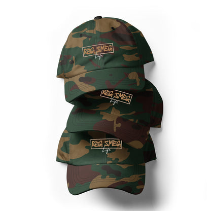 Reg Smeg Dad Hat - Camo - RegSmegLifePatterns