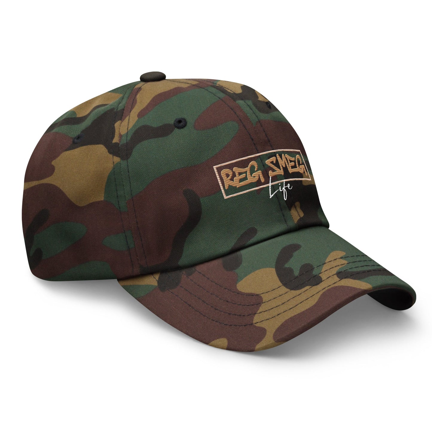 Reg Smeg Dad Hat - Camo - RegSmegLifePatterns