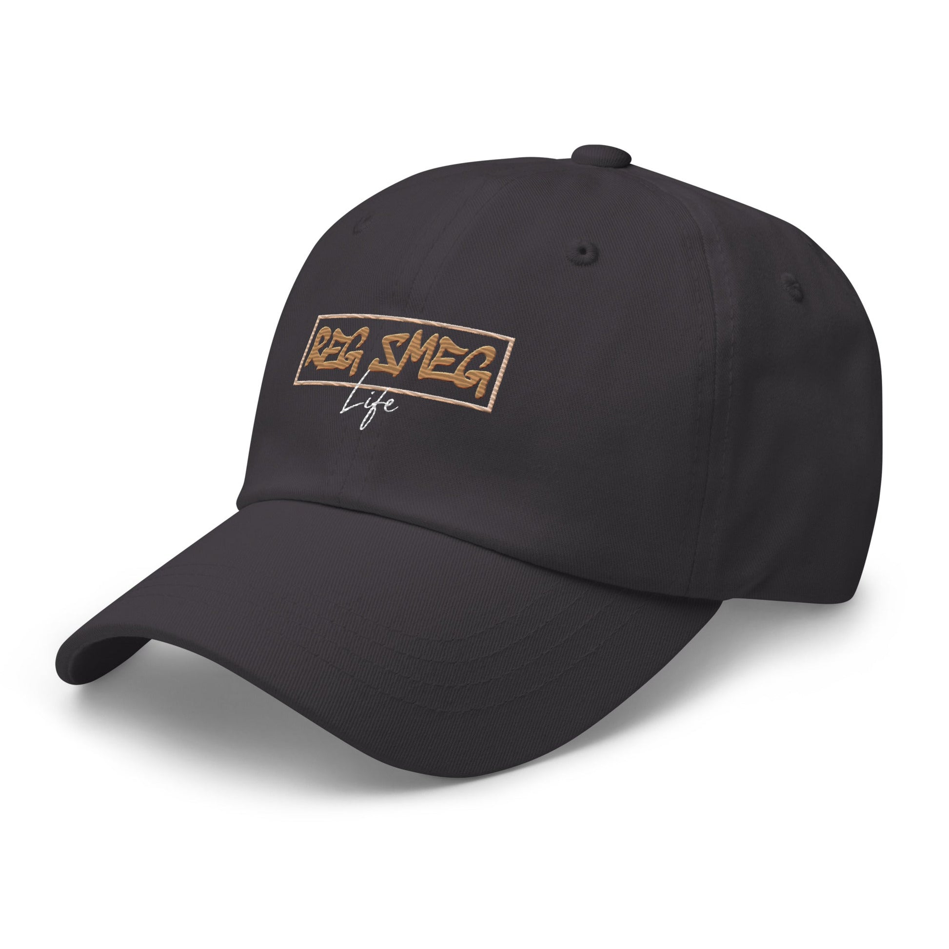 Reg Smeg Dad Hat - Dark Grey - RegSmegLifeBrand Merch