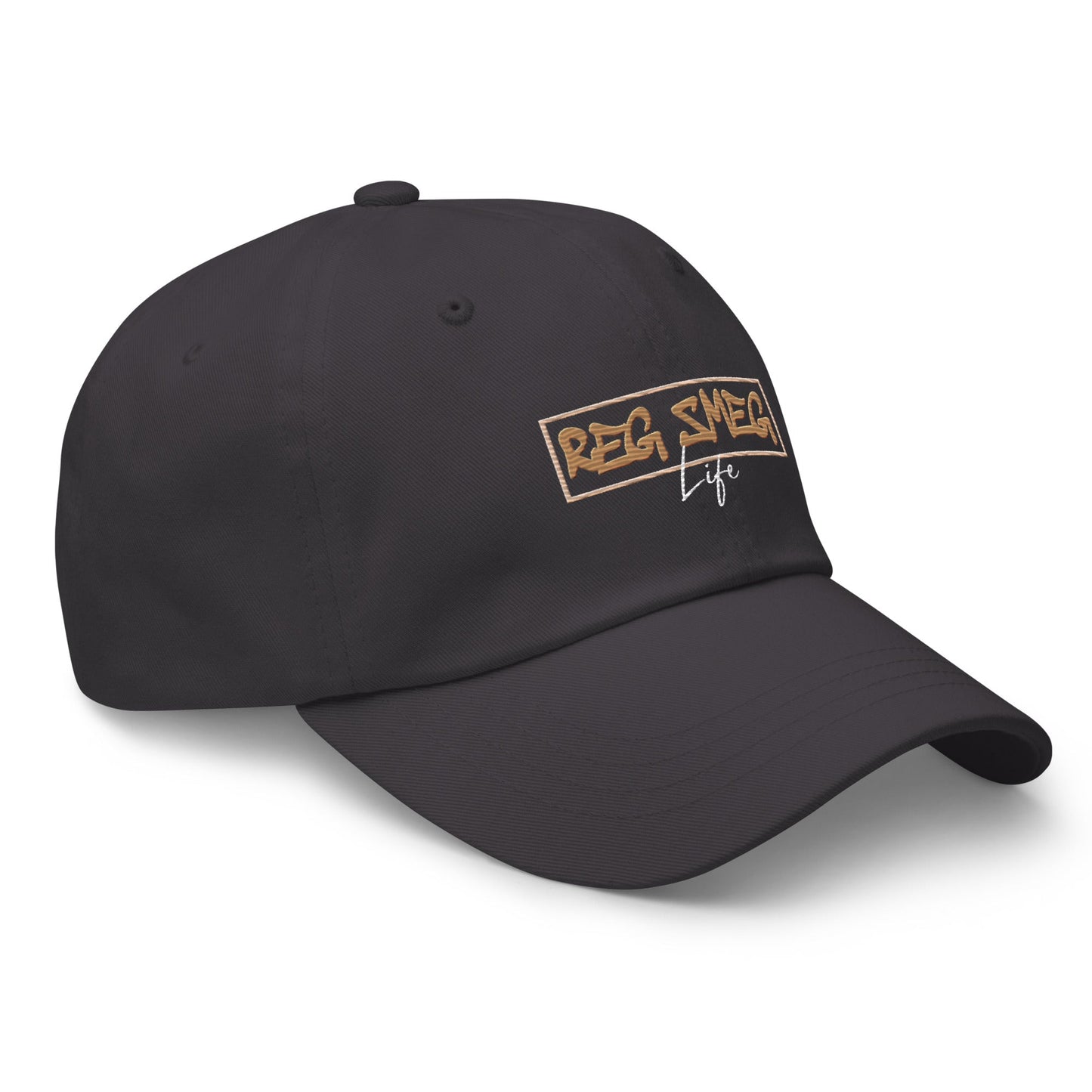 Reg Smeg Dad Hat - Dark Grey - RegSmegLifeBrand Merch