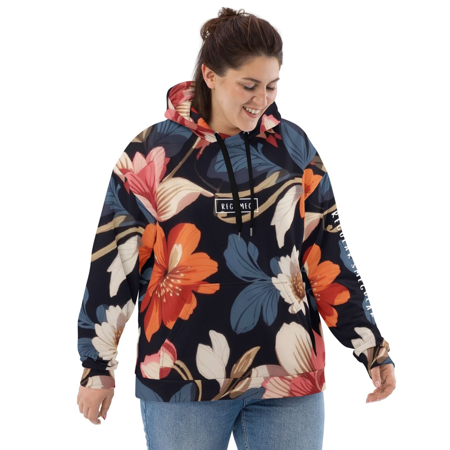 Reg Smeg Hoodie - Floral - RegSmegLifePatterns