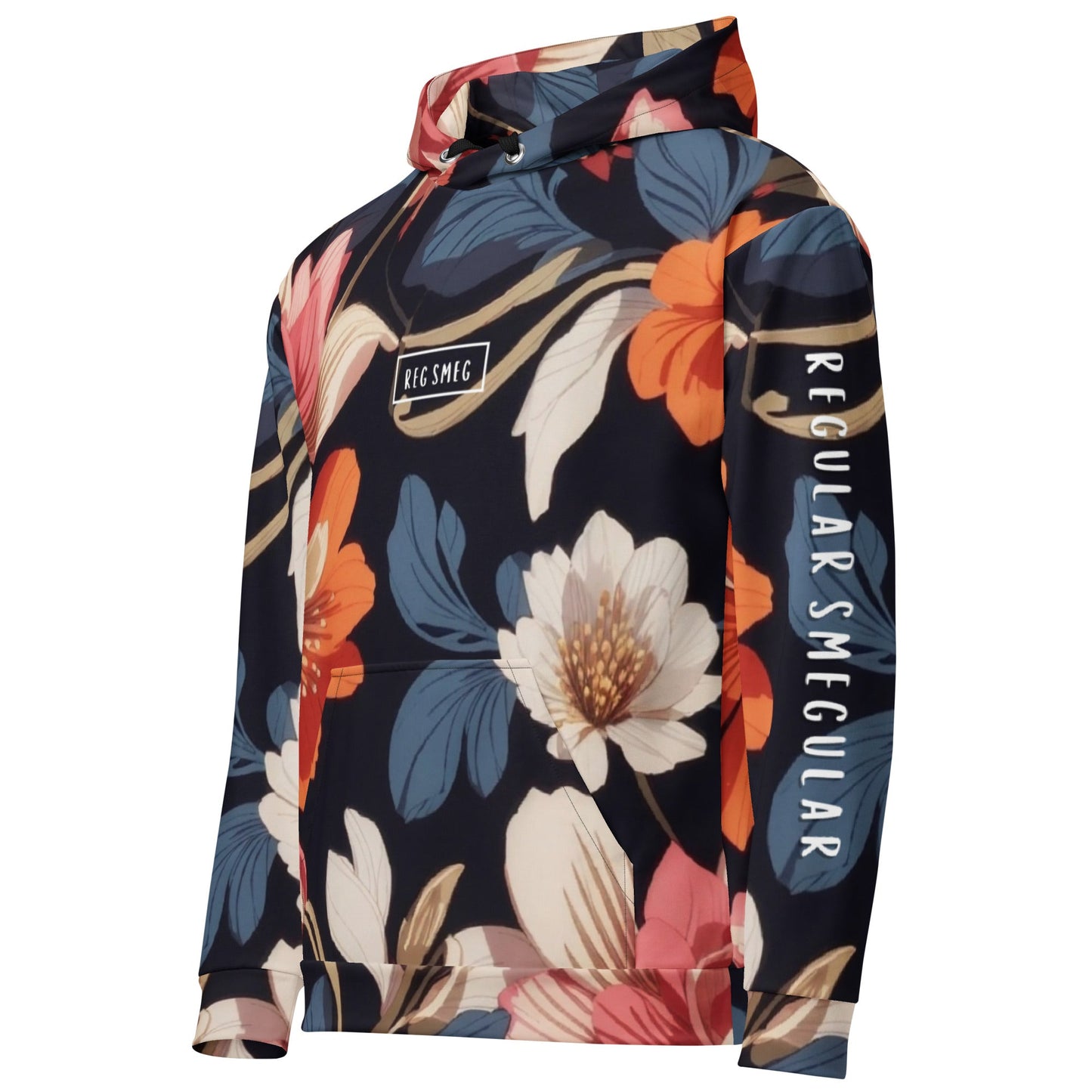 Reg Smeg Hoodie - Floral - RegSmegLifePatterns