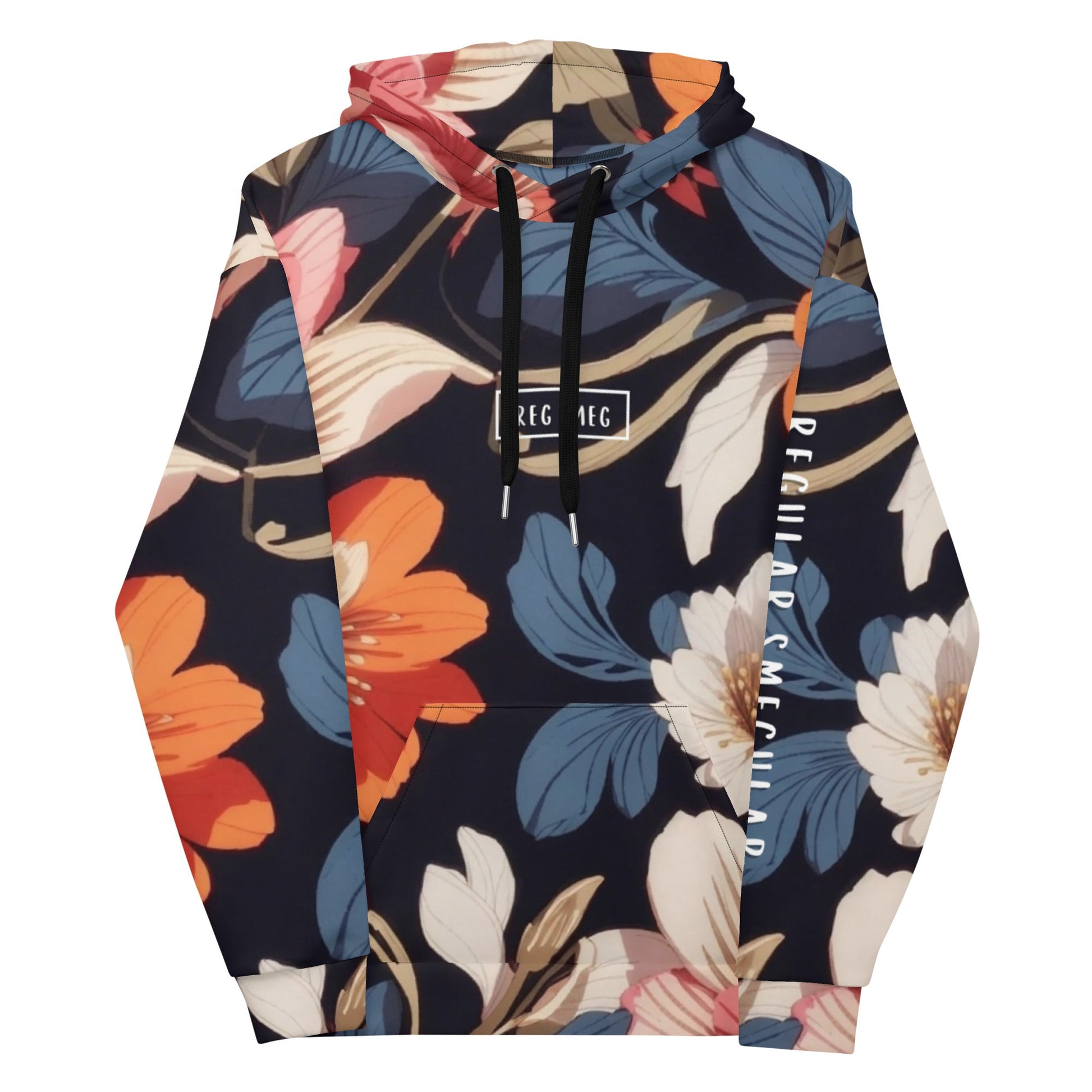 Reg Smeg Hoodie - Floral - RegSmegLifePatterns