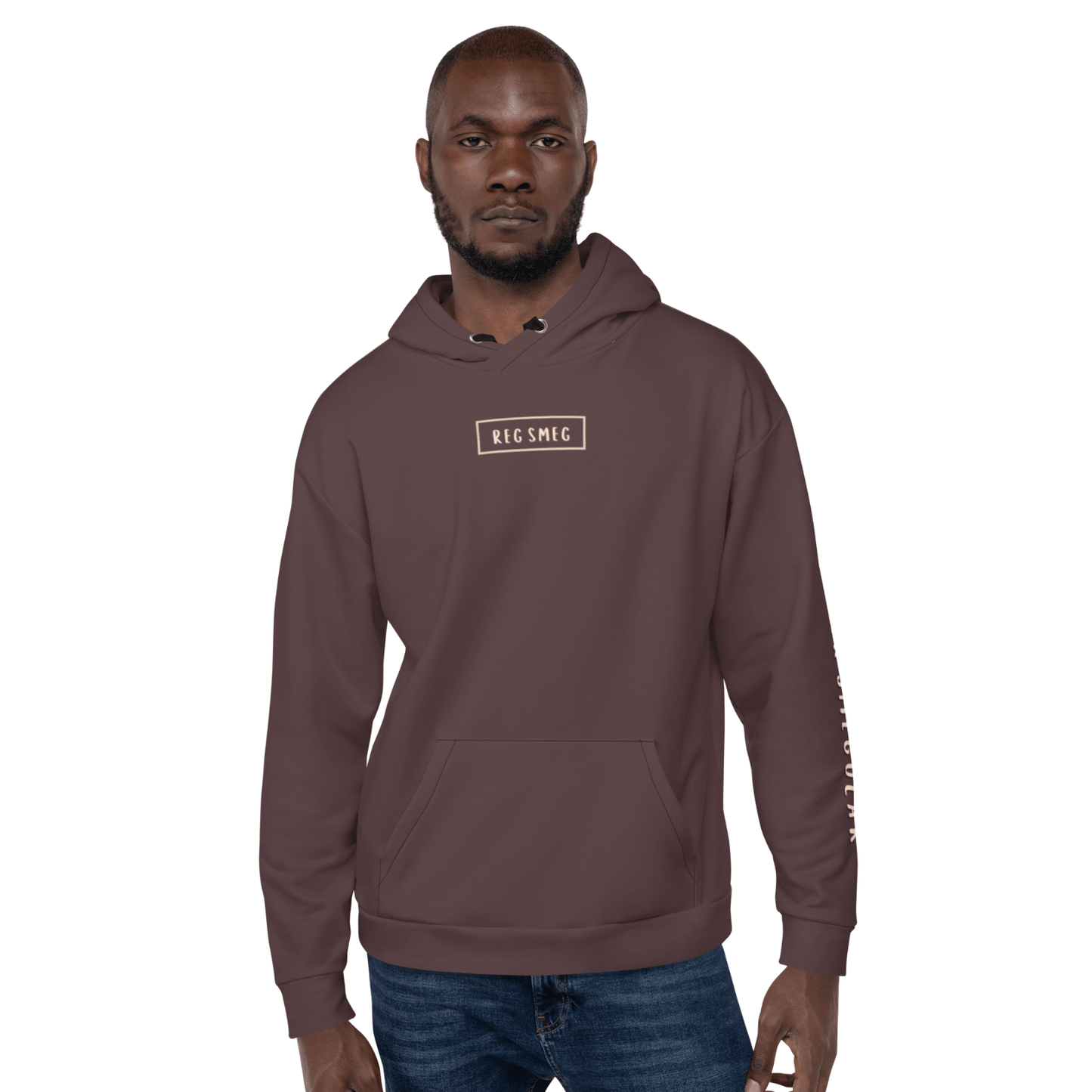 Reg Smeg Hoodie - Muddy Brown - RegSmegLifeFall