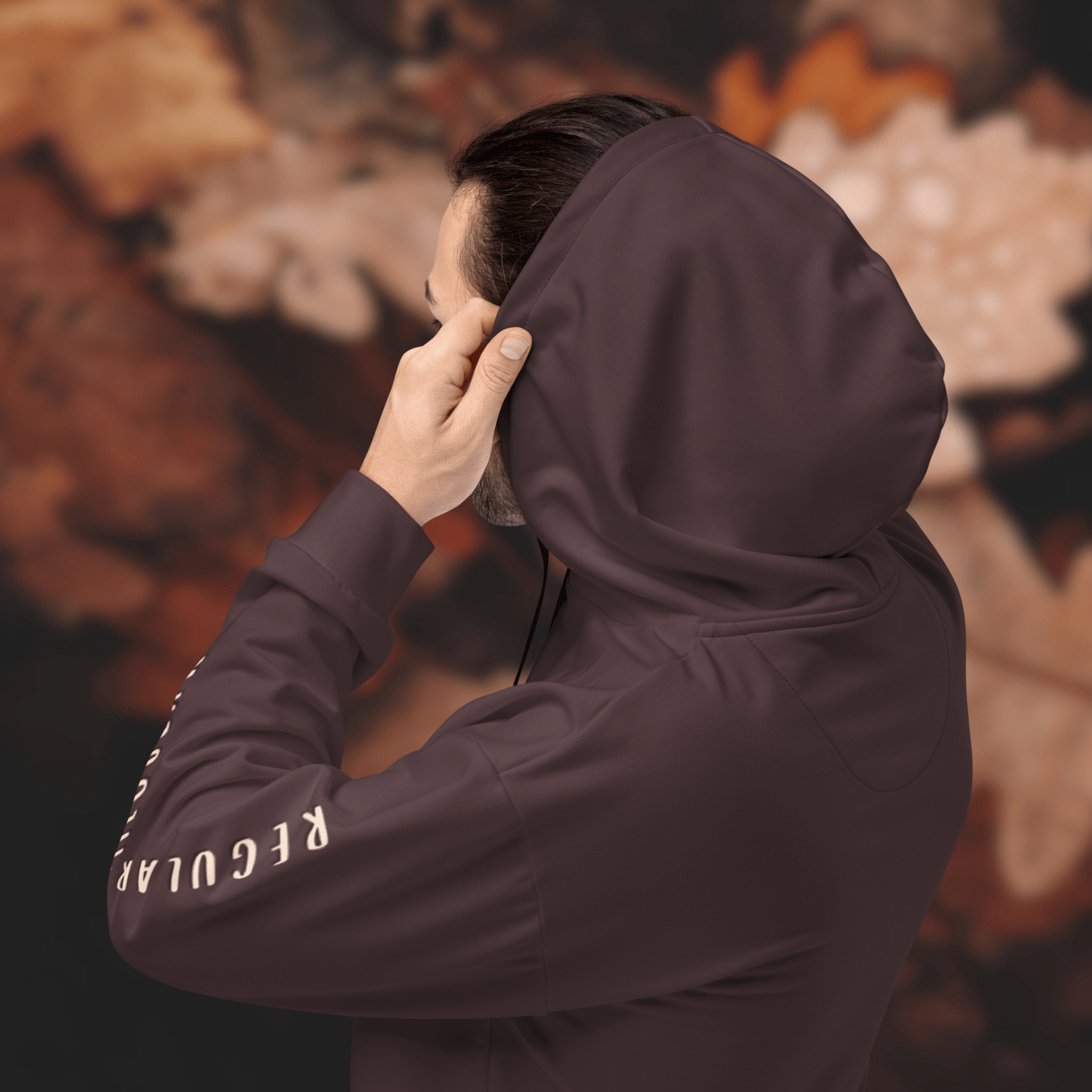 Reg Smeg Hoodie - Muddy Brown - RegSmegLifeFall