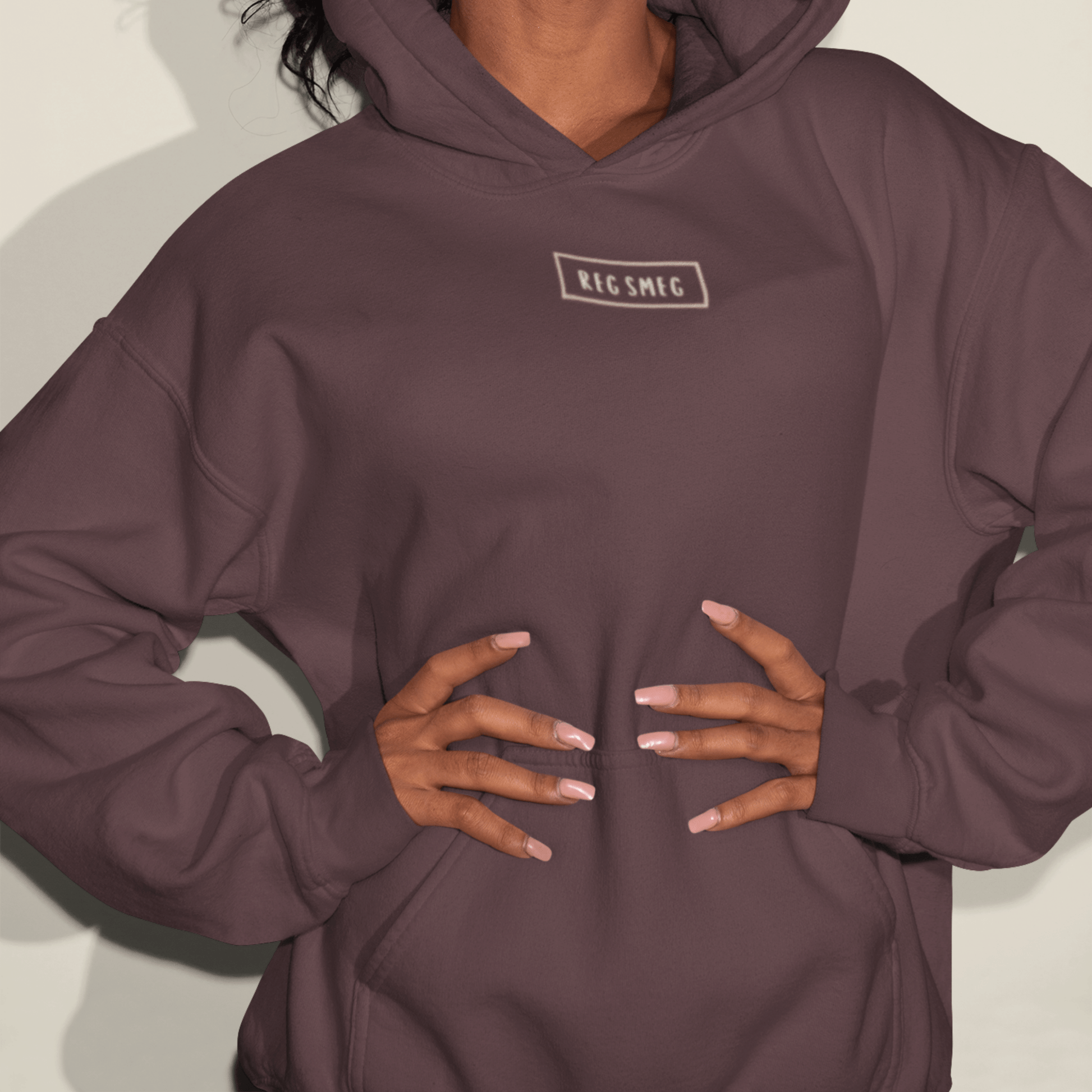 Reg Smeg Hoodie - Muddy Brown - RegSmegLifeNeutral