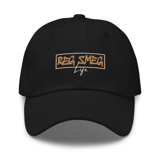 Reg Smeg Life Dad Hat - Black - RegSmegLifeBrand Merch