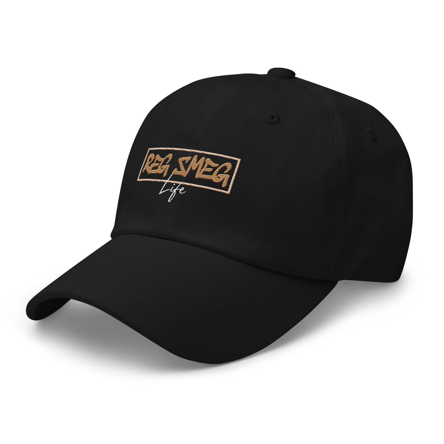 Reg Smeg Life Dad Hat - Black - RegSmegLifeBrand Merch