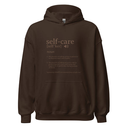 The Definition of Self - care Hoodie - RegSmegLifeVibes Hoodie