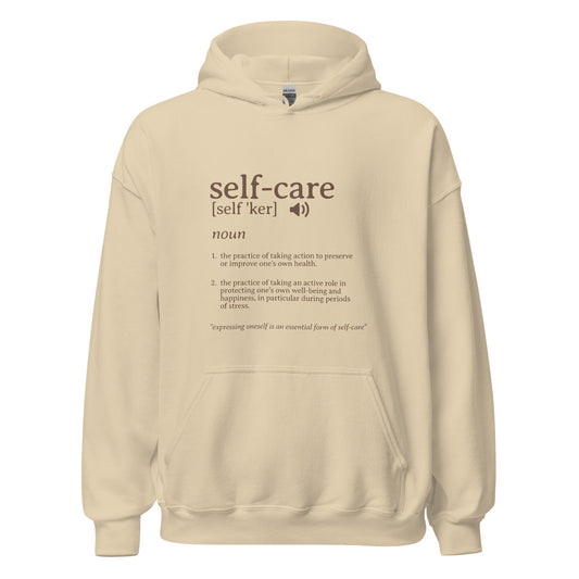 The Definition of Self - care Hoodie - RegSmegLifeVibes Hoodie