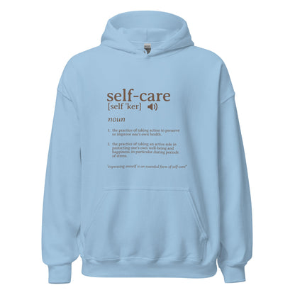 The Definition of Self - care Hoodie - RegSmegLifeVibes Hoodie