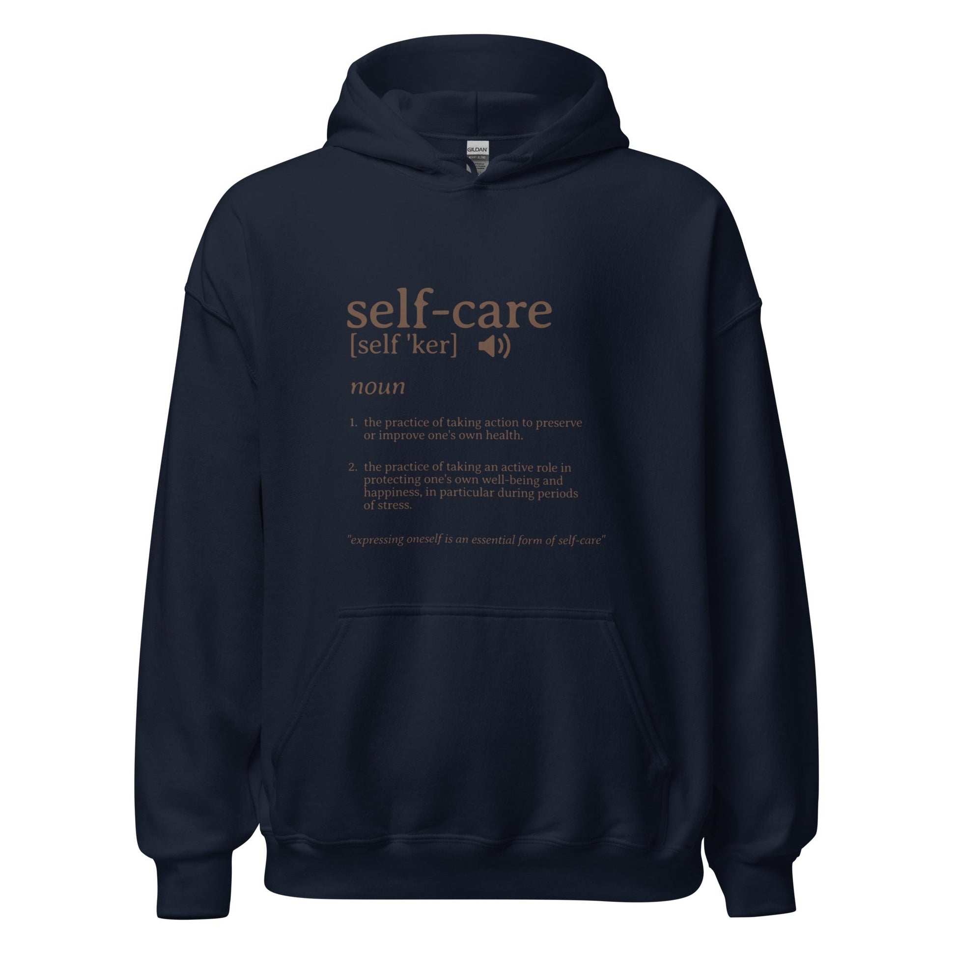 The Definition of Self - care Hoodie - RegSmegLifeVibes Hoodie