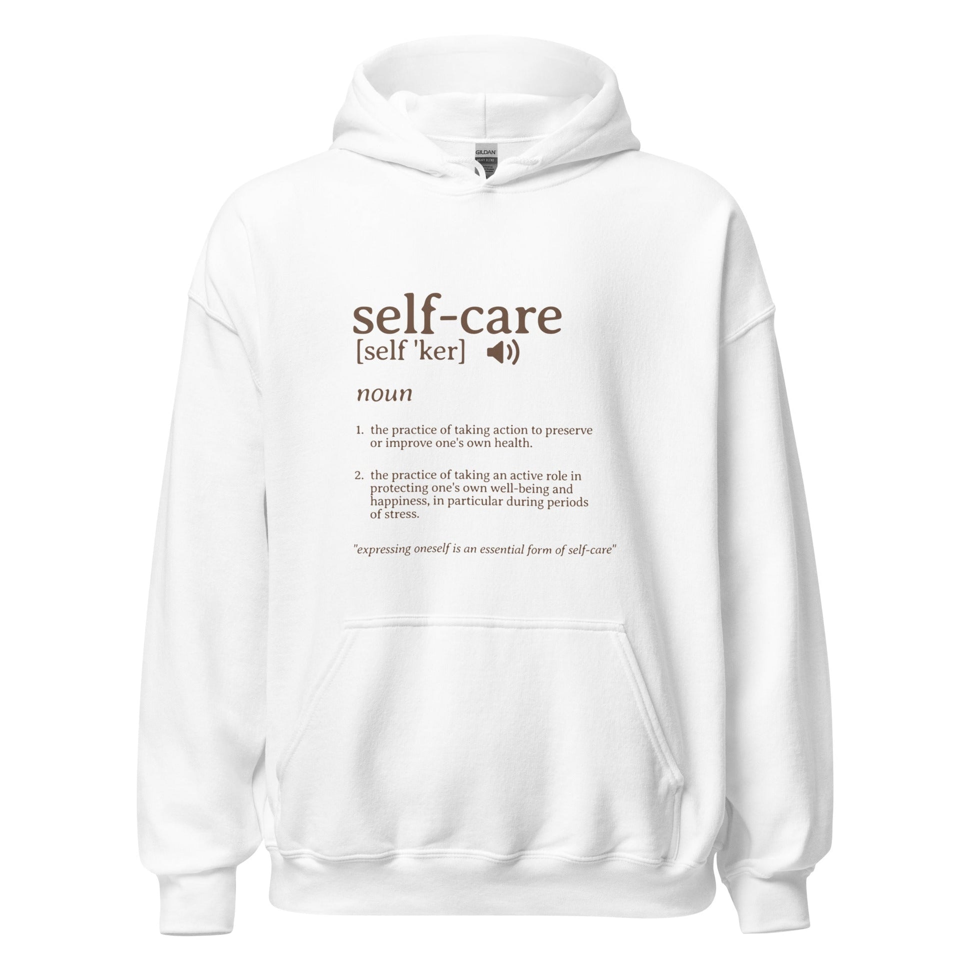 The Definition of Self - care Hoodie - RegSmegLifeVibes Hoodie