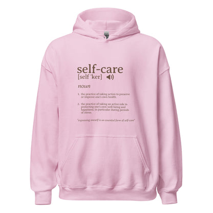 The Definition of Self - care Hoodie - RegSmegLifeVibes Hoodie