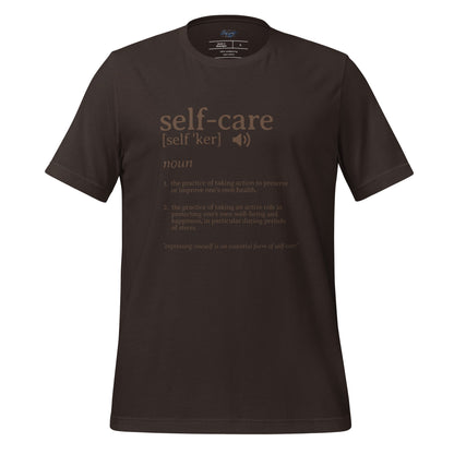 The Definition of Self - care Tee - RegSmegLifeVibes Tee