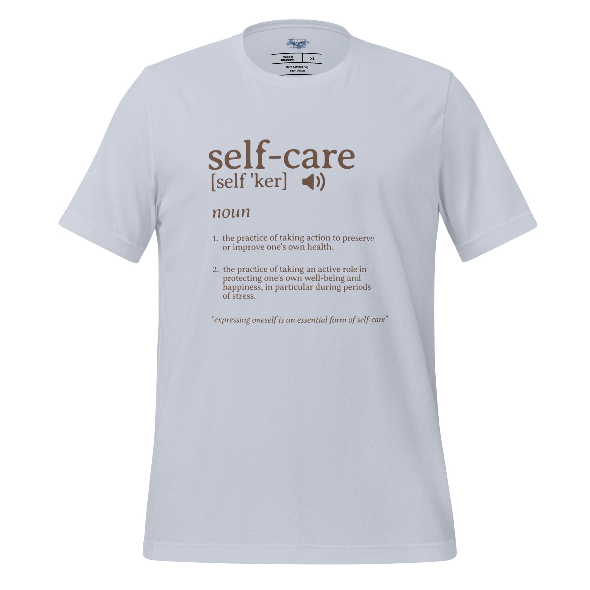 The Definition of Self - care Tee - RegSmegLifeVibes Tee