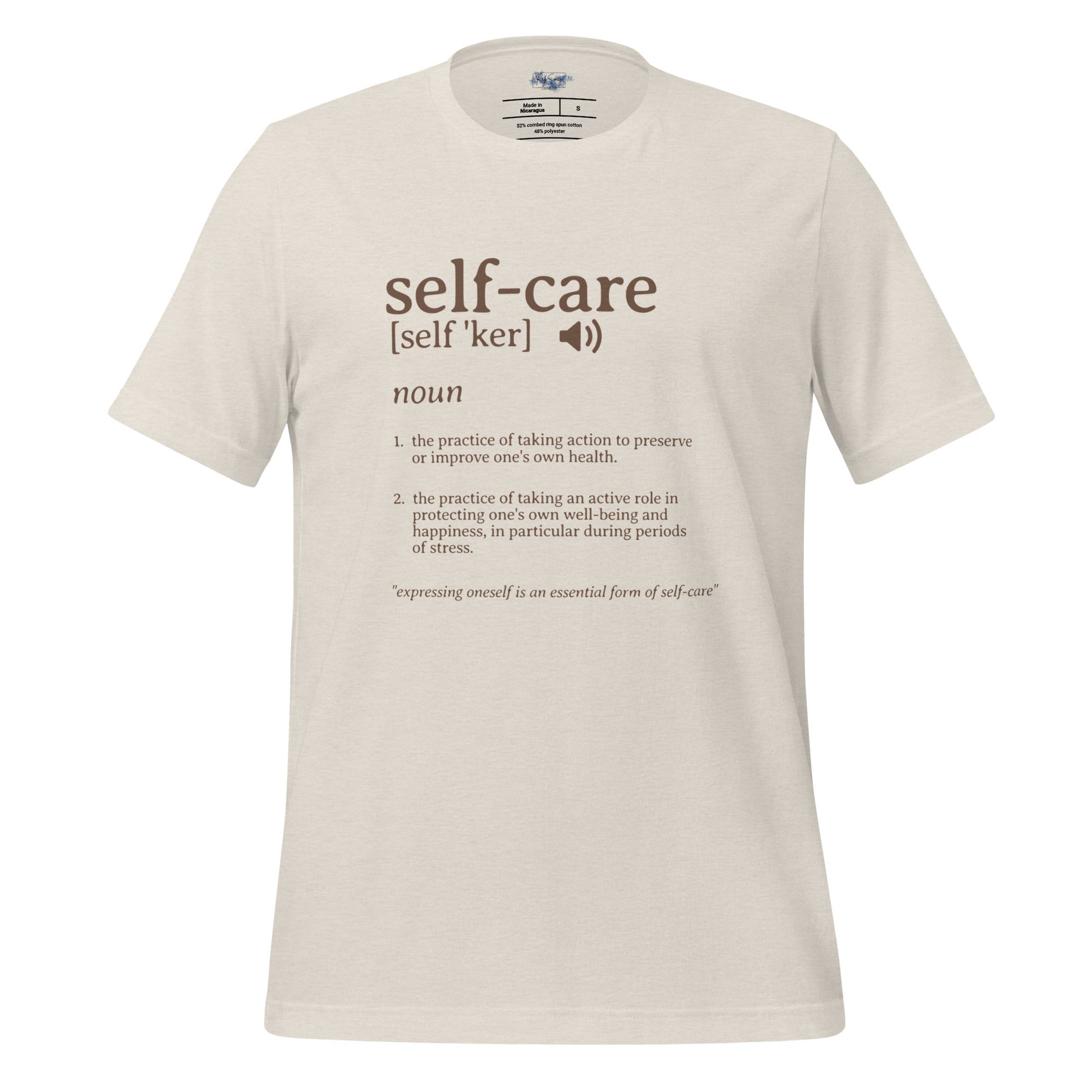 The Definition of Self - care Tee - RegSmegLifeVibes Tee