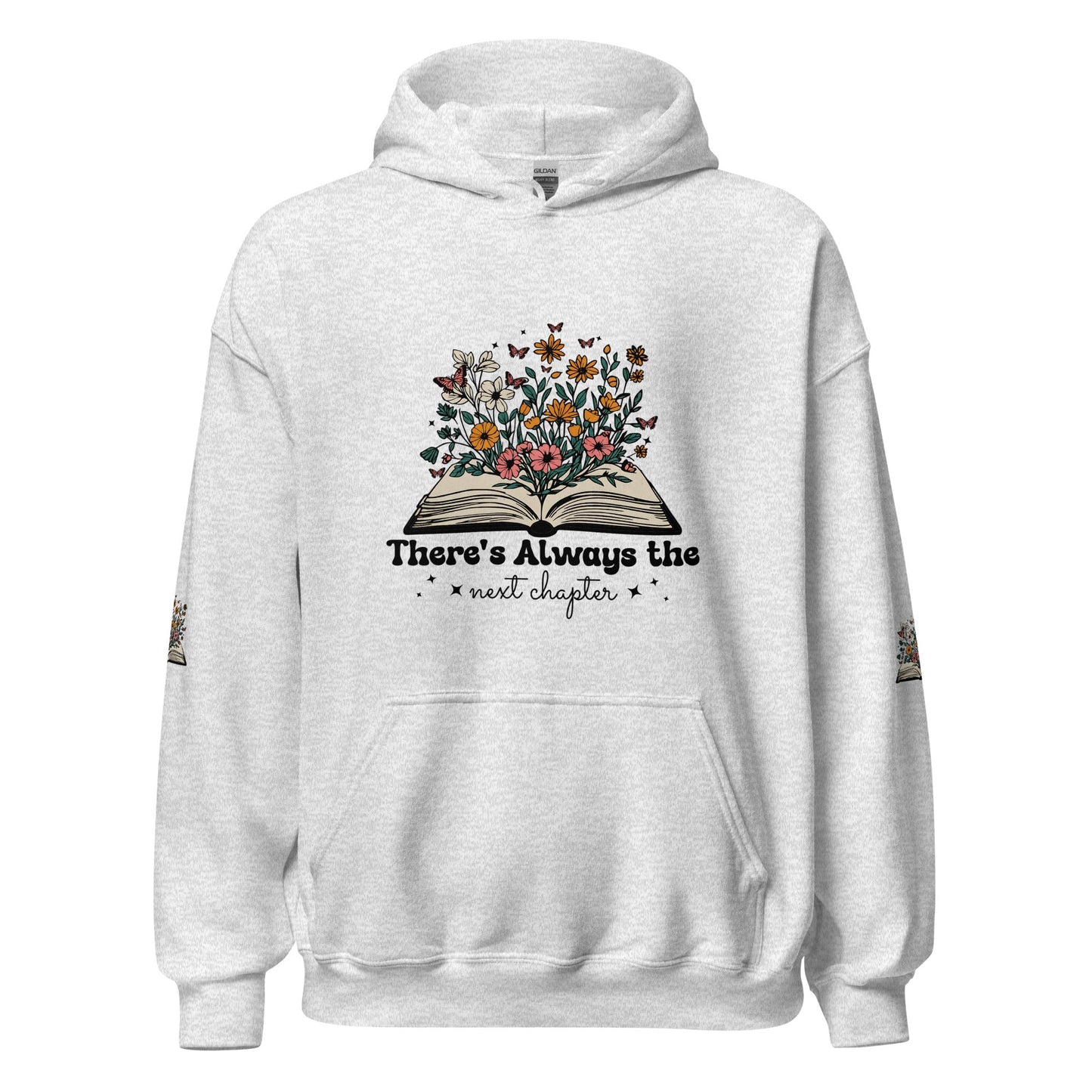 The Next Chapter Flower Book Hoodie - RegSmegLifeVibes Hoodie