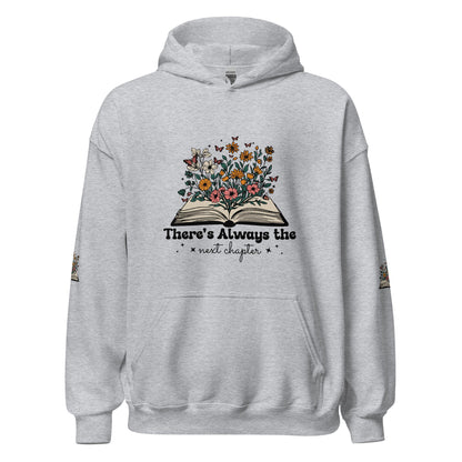 The Next Chapter Flower Book Hoodie - RegSmegLifeVibes Hoodie