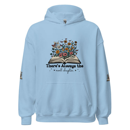 The Next Chapter Flower Book Hoodie - RegSmegLifeVibes Hoodie