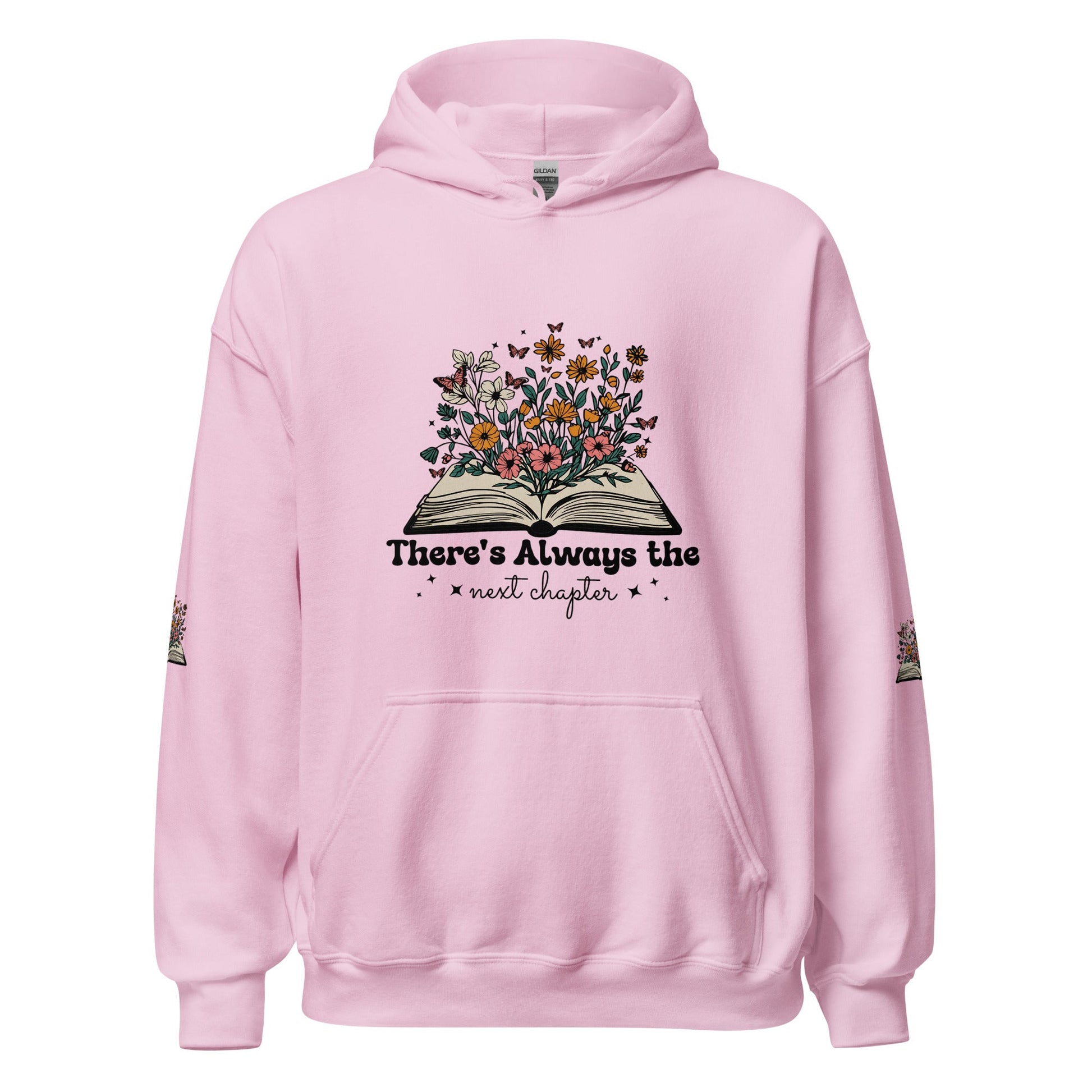 The Next Chapter Flower Book Hoodie - RegSmegLifeVibes Hoodie