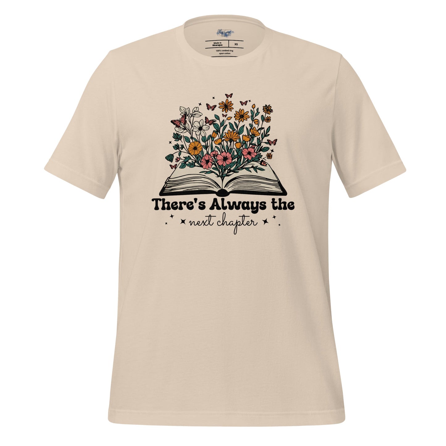 The Next Chapter Flower Book Tee - RegSmegLifeVibes Tee